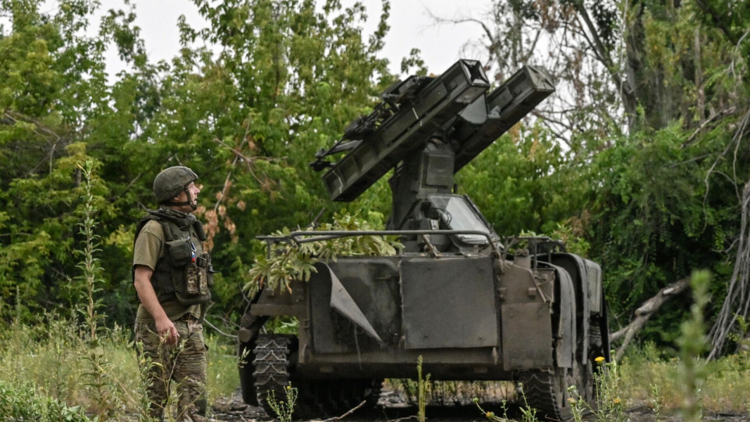 МО: расчет ЗРК «Стрела-10» уничтожил беспилотник ВСУ на Авдеевском направлении